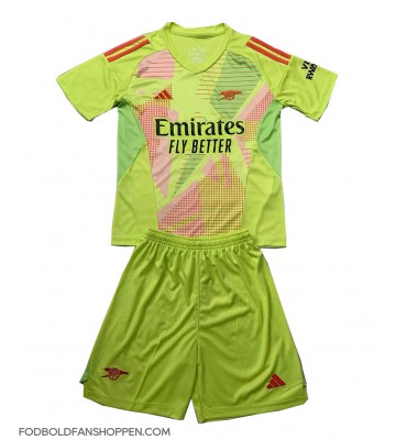Arsenal Målmand Hjemmebanetrøje Børn 2024-25 Kortærmet (+ Korte bukser)